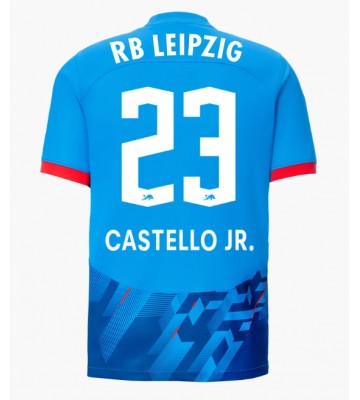 RB Leipzig Castello Lukeba #23 Tercera Equipación 2023-24 Manga Corta